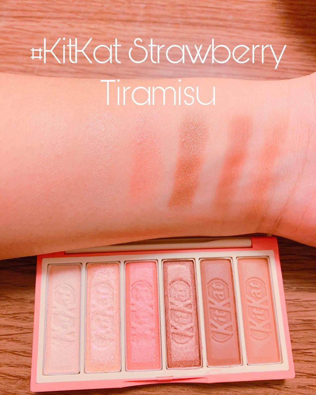 プレイカラーアイズ ミニ #キットカットオリジナル/ETUDE/アイシャドウパレットを使ったクチコミ(3枚目)