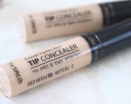 カバーパーフェクション チップコンシーラー/the SAEM/リキッドコンシーラーを使ったクチコミ(1枚目)