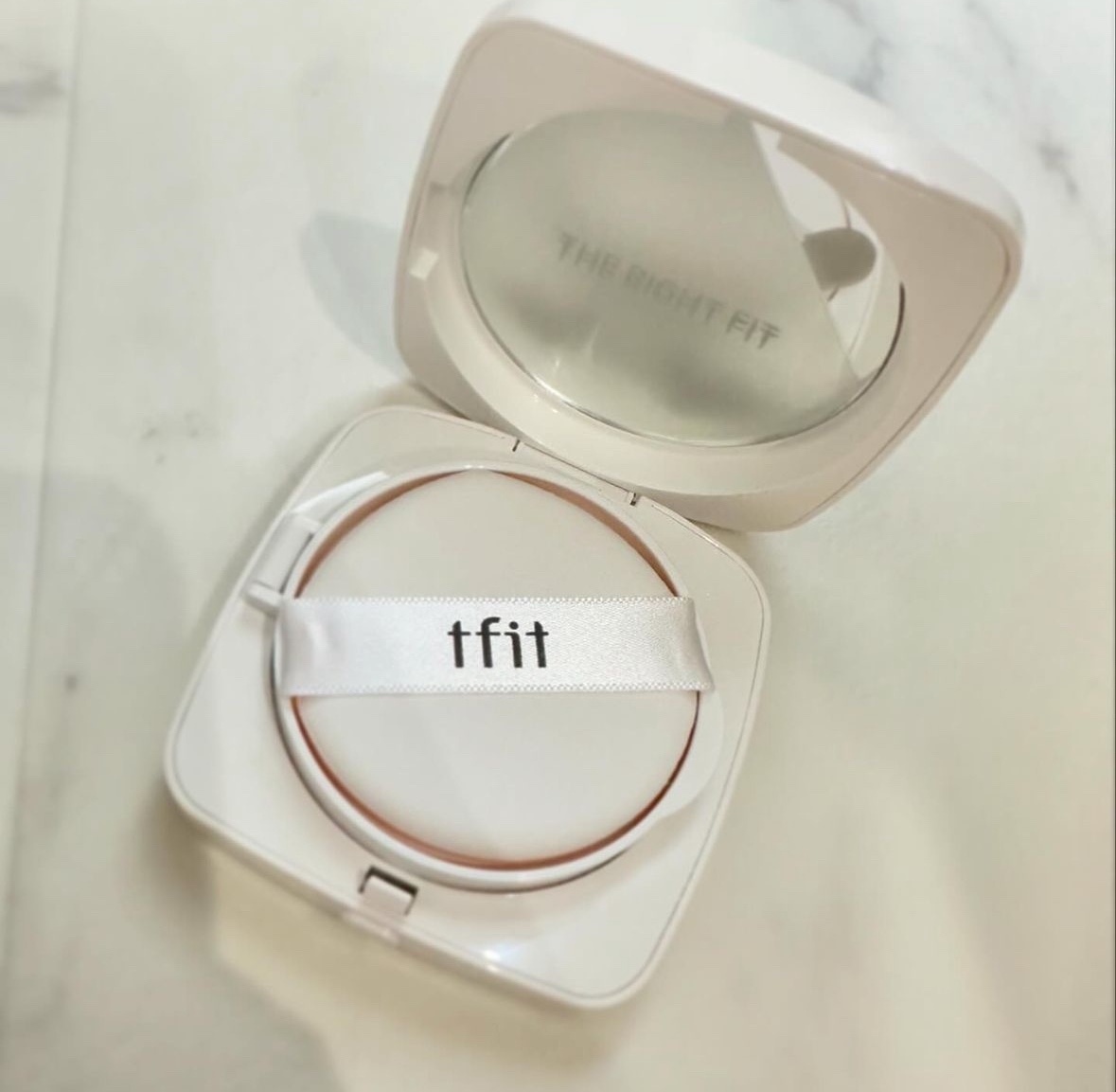 レイヤリングフィットカバークッションEX/TFIT/クッションファンデーションを使ったクチコミ（2枚目）