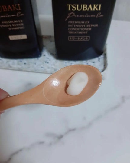 プレミアムEX インテンシブリペア <シャンプー>/コンディショナー<ヘアトリートメント> /TSUBAKI/市販シャンプーを使ったクチコミ(4枚目)