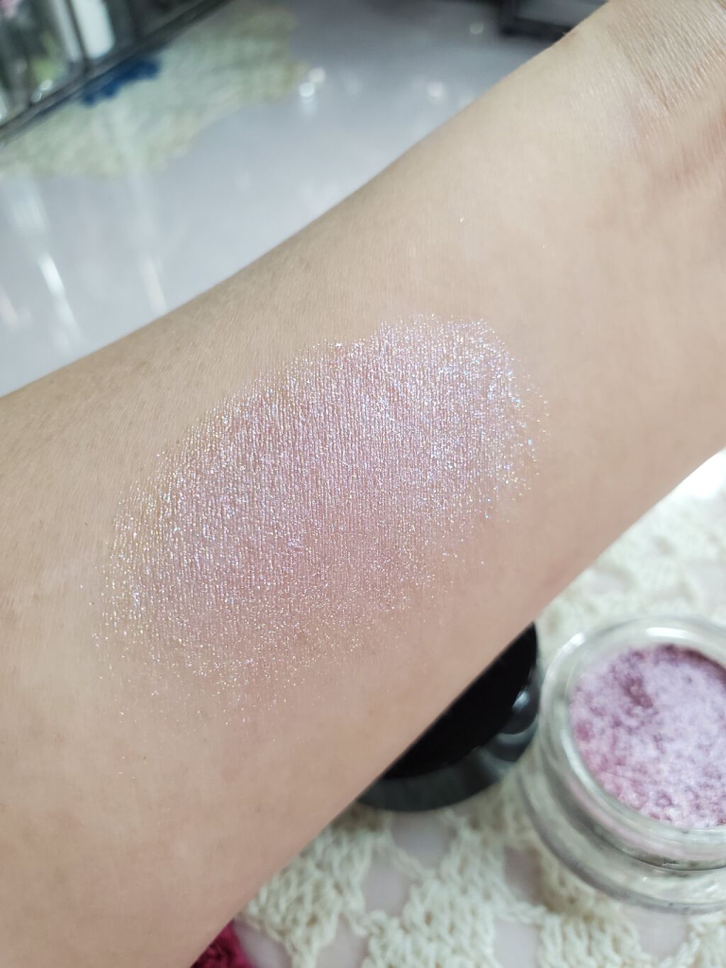 クチュール ホログラム パウダー/YVES SAINT LAURENT BEAUTE/ボディパウダーを使ったクチコミ（3枚目）