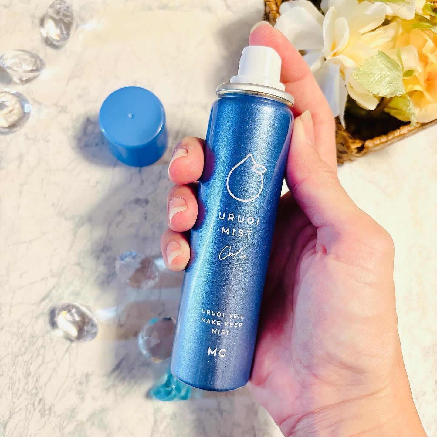 うるおいミスト クール+/MAKE COVER/ミスト状化粧水を使ったクチコミ（3枚目）