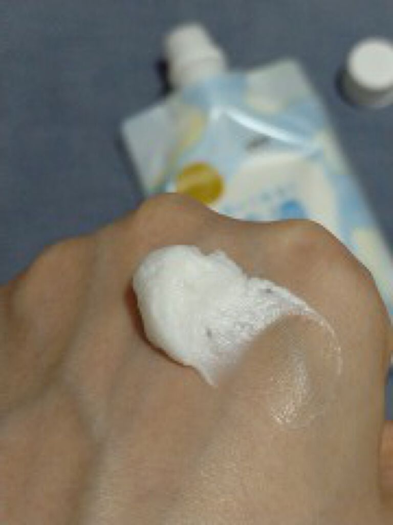 はい！みるく特濃 クリームウォッシュ/ロゼット/洗顔フォームを使ったクチコミ（2枚目）