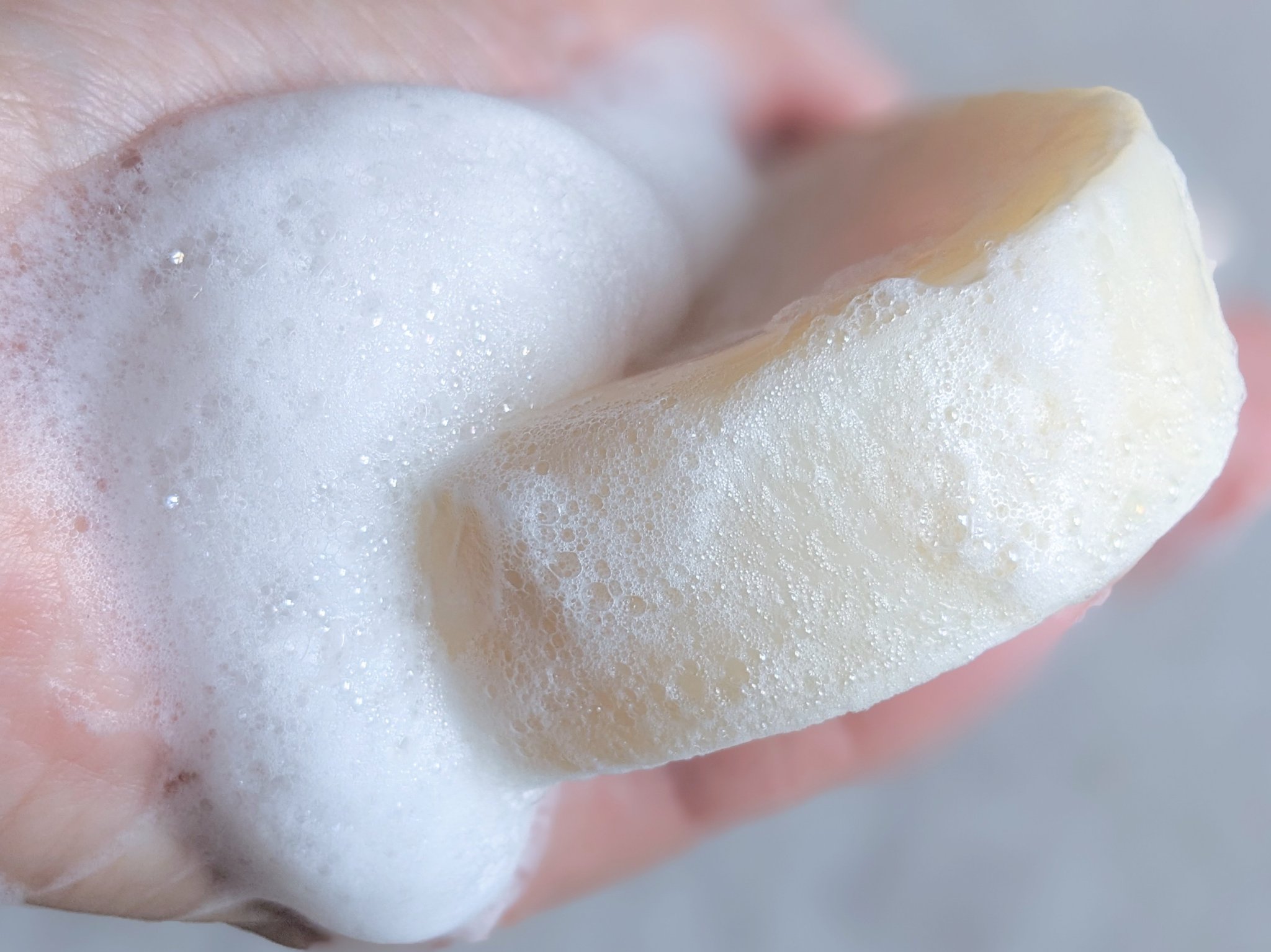 #肌をメイクする石鹸/IYASAKA/洗顔石鹸を使ったクチコミ（3枚目）