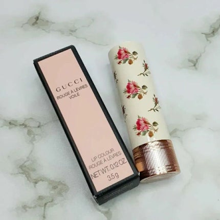 グッチ ルージュ ア レーヴル ヴォワル/GUCCI beauty/口紅を使ったクチコミ(1枚目)