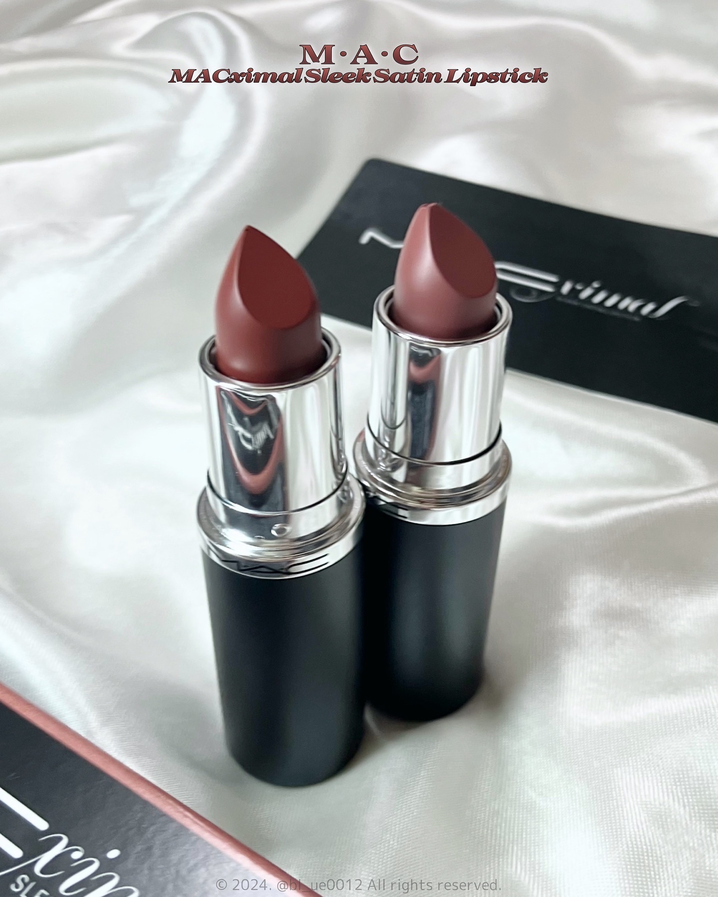 マキシマル スリーク サテン リップスティック/M・A・C/口紅を使ったクチコミ（2枚目）
