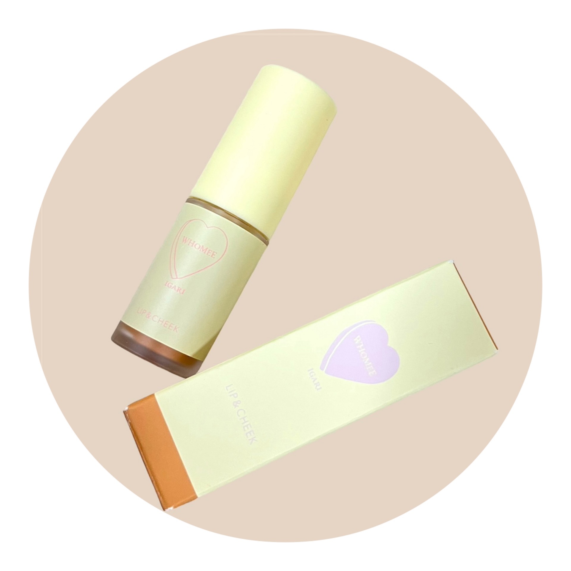リップ＆チーク/WHOMEE/ジェル・クリームチークを使ったクチコミ（1枚目）