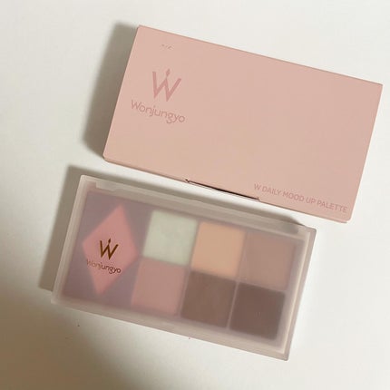 ウォンジョンヨ W デイリームードアップパレット /Wonjungyo/アイシャドウパレットを使ったクチコミ(2枚目)