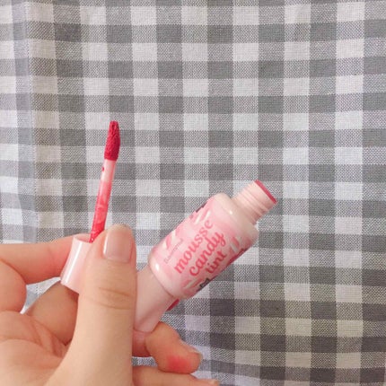 ムース キャンディー ティント/the SAEM/リップティントを使ったクチコミ(2枚目)