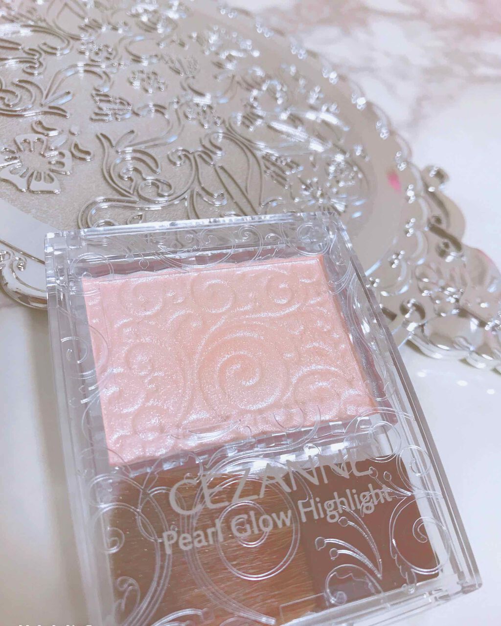 パールグロウハイライト/CEZANNE/パウダーハイライトを使ったクチコミ(1枚目)