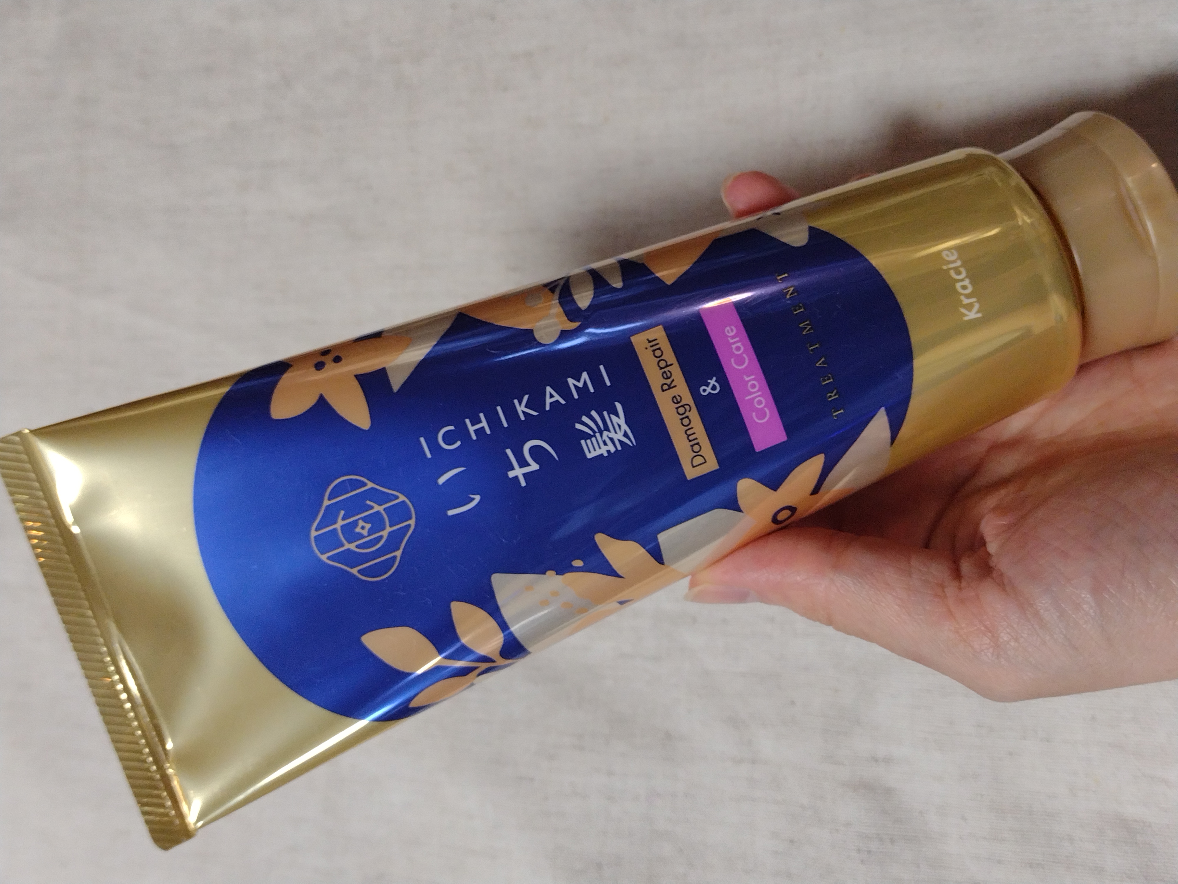 ダメージリペア＆カラーケア トリートメント/いち髪/洗い流すヘアトリートメントを使ったクチコミ（3枚目）