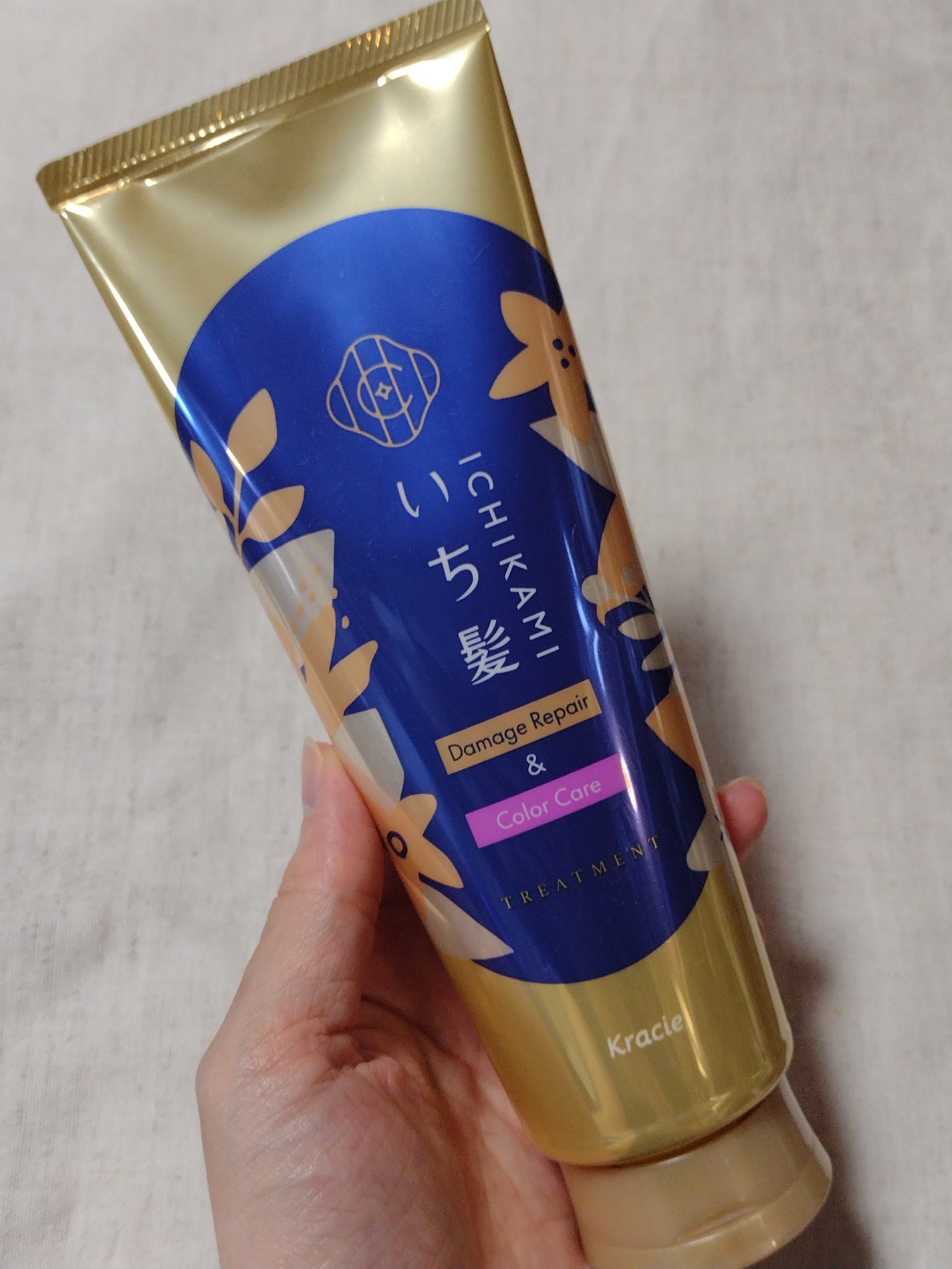 ダメージリペア&カラーケア トリートメント/いち髪/洗い流すヘアトリートメントを使ったクチコミ(3枚目)