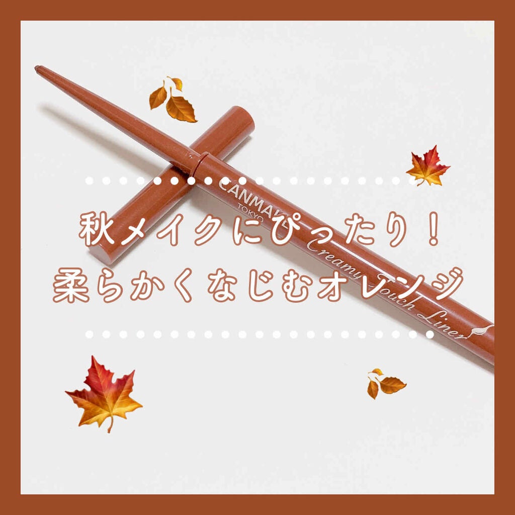 クリーミータッチライナー/キャンメイク/ジェルアイライナーを使ったクチコミ(1枚目)