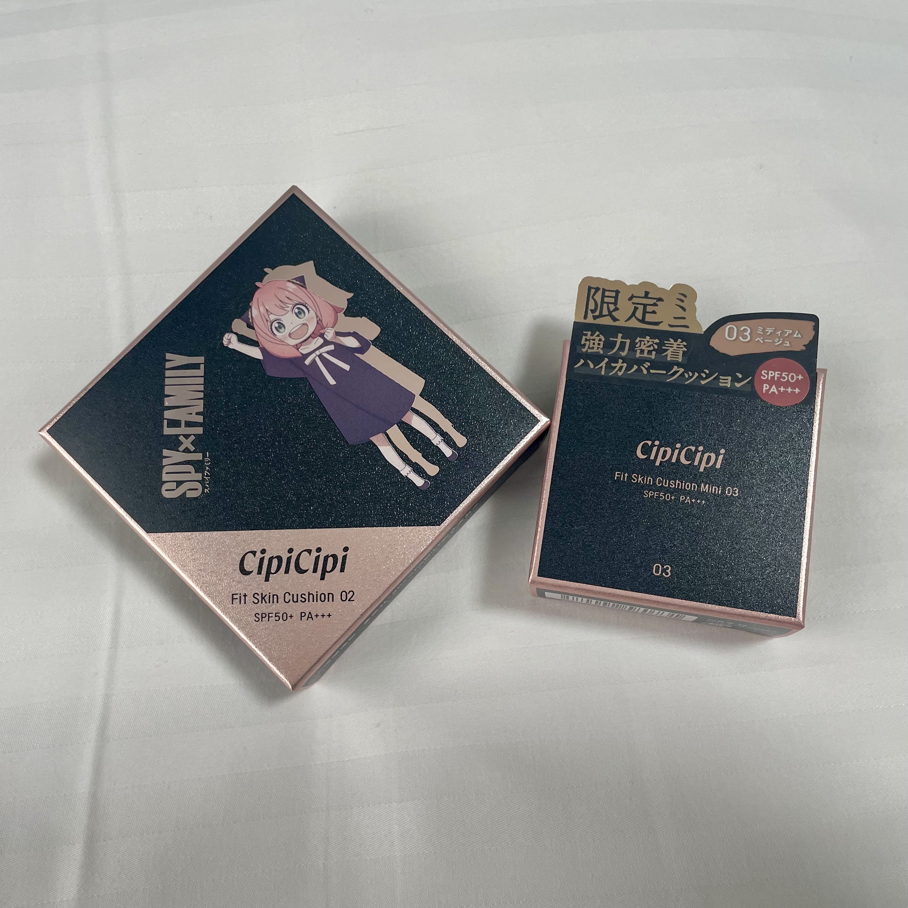 シピシピ フィットスキンクッション 02A ナチュラルベージュ/CipiCipi/クッションファンデーションを使ったクチコミ（1枚目）