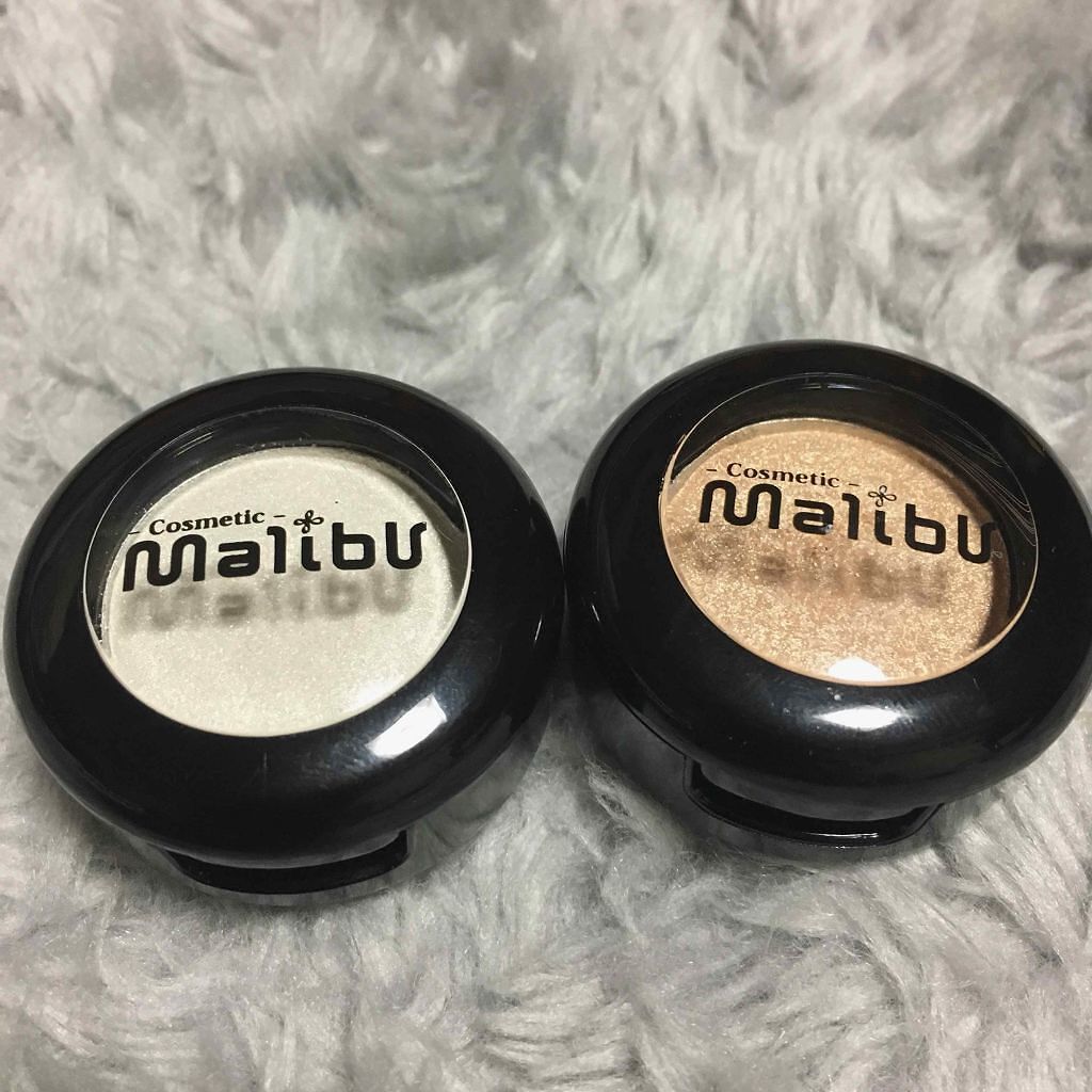 マリブアイシャドウ/マリブビューティー/単色アイシャドウを使ったクチコミ(1枚目)