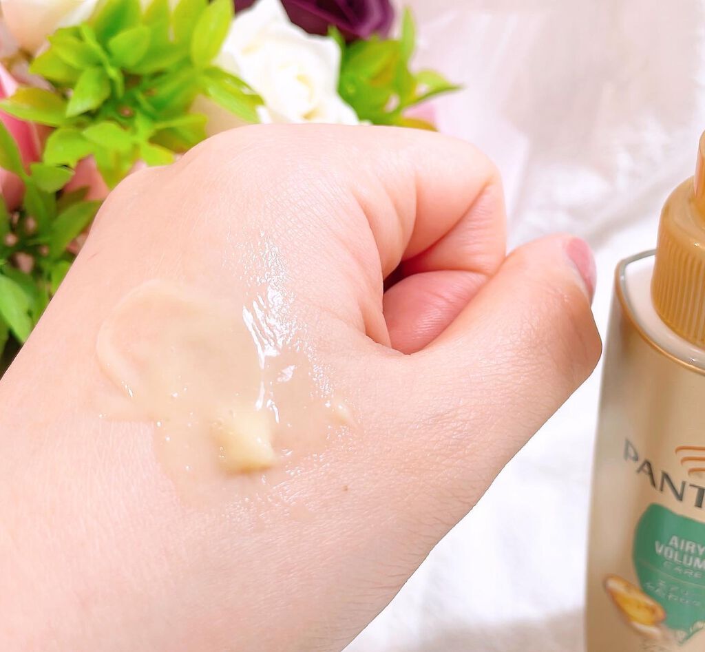 エアリーふんわりケア インテンシブ ヴィタミルク 洗い流さないトリートメント/パンテーン/ヘアミルクを使ったクチコミ（2枚目）