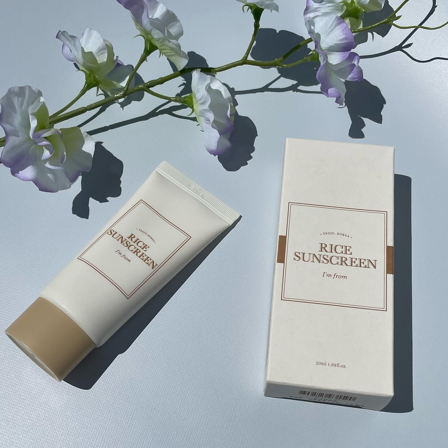 ライスサンスクリーン/I'm from/日焼け止めクリームを使ったクチコミ（1枚目）