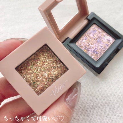リシェ オーロラグリッター アイズ/Visée/ジェル・クリームアイシャドウを使ったクチコミ(3枚目)