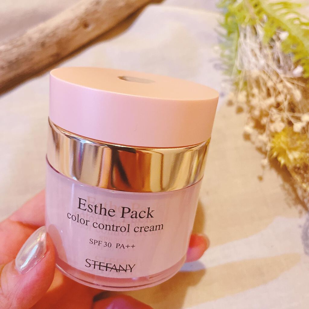 エステパック カラーコントロールクリーム/ステファニー/クリーム・エマルジョンファンデーションを使ったクチコミ（1枚目）