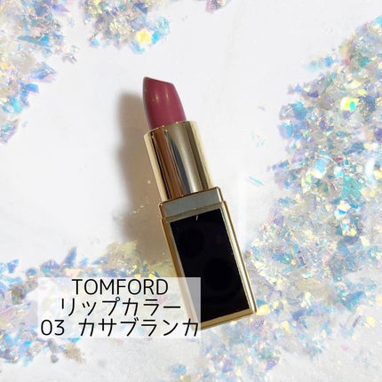 リップ カラー 80 インパッションド/TOM FORD BEAUTY/口紅を使ったクチコミ(1枚目)