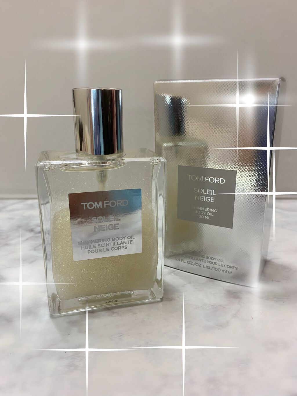 ソレイユ ネージュ シマリング ボディ オイル/TOM FORD BEAUTY/ボディオイルを使ったクチコミ(1枚目)