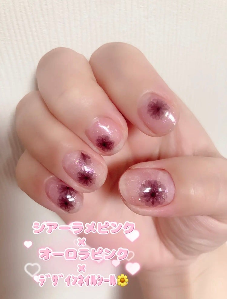 mayu on LIPS 「セルフジェルネイル記録📝13💅1.2枚目 肌加工あり画像3.4..」(2枚目)