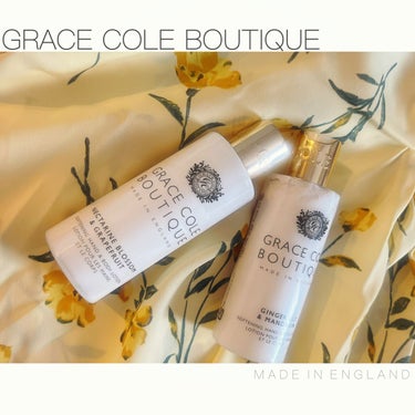 グレースコール ハンド＆ボディローション ネクタリンブロッサム＆グレープフルーツのクチコミ「*GRACE COLE BOUTIQUE*  グレースコールブティック


MADE IN E.....」（1枚目）