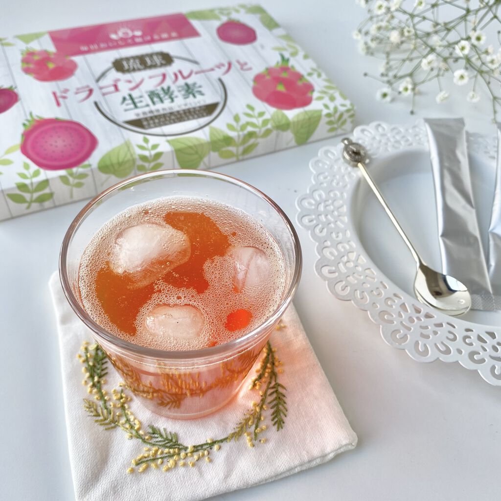 琉球 ドラゴンフルーツと生酵素/しまのや/酵素ドリンクを使ったクチコミ（1枚目）