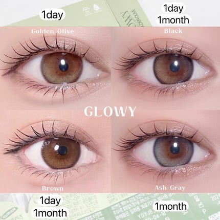 Glowy 1day/OLENS/ワンデー(1DAY)カラコンを使ったクチコミ(6枚目)
