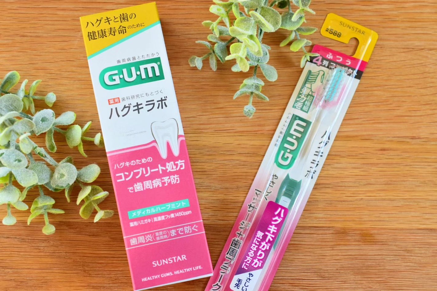 ガム・ハグキラボ デンタルペースト/GUM/歯磨き粉を使ったクチコミ(4枚目)