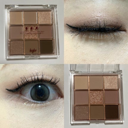 KEYBO FALL IN LOVE SHADOW PALETTE/keybo/アイシャドウパレットを使ったクチコミ(8枚目)