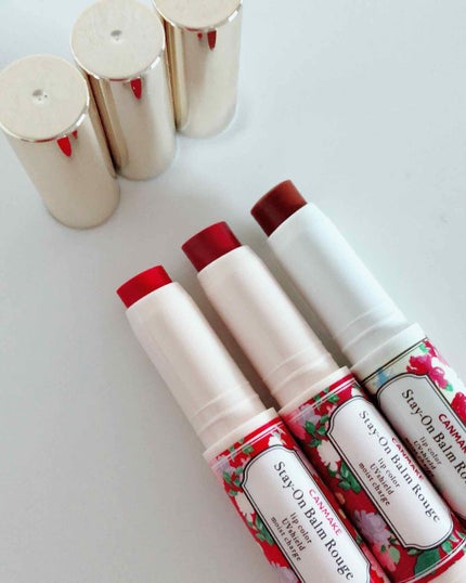 ステイオンバームルージュ/キャンメイク/口紅を使ったクチコミ(2枚目)