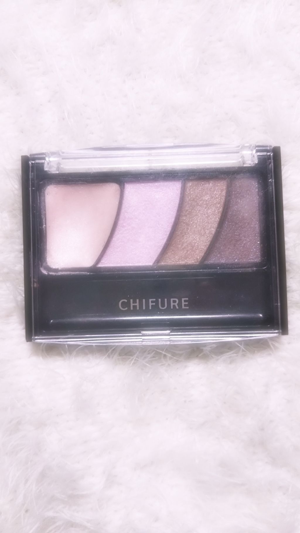 グラデーション アイ カラー（チップ付）/ちふれ/アイシャドウパレットを使ったクチコミ（1枚目）