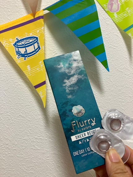Flurry by colors 1day/Flurry by colors/ワンデー(1DAY)カラコンを使ったクチコミ(1枚目)