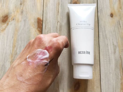 ミルキィ クレンズアップ/ACSEINE/ミルククレンジングを使ったクチコミ(3枚目)