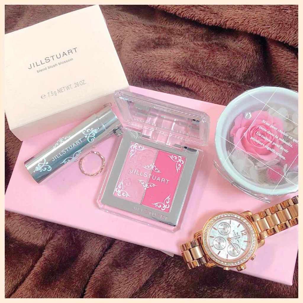 ブレンドブラッシュブロッサム/JILL STUART/パウダーチークを使ったクチコミ(1枚目)