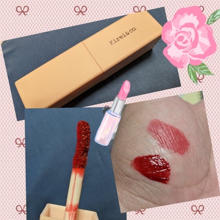 ルージュリップティント/Kirei&co./口紅を使ったクチコミ(1枚目)