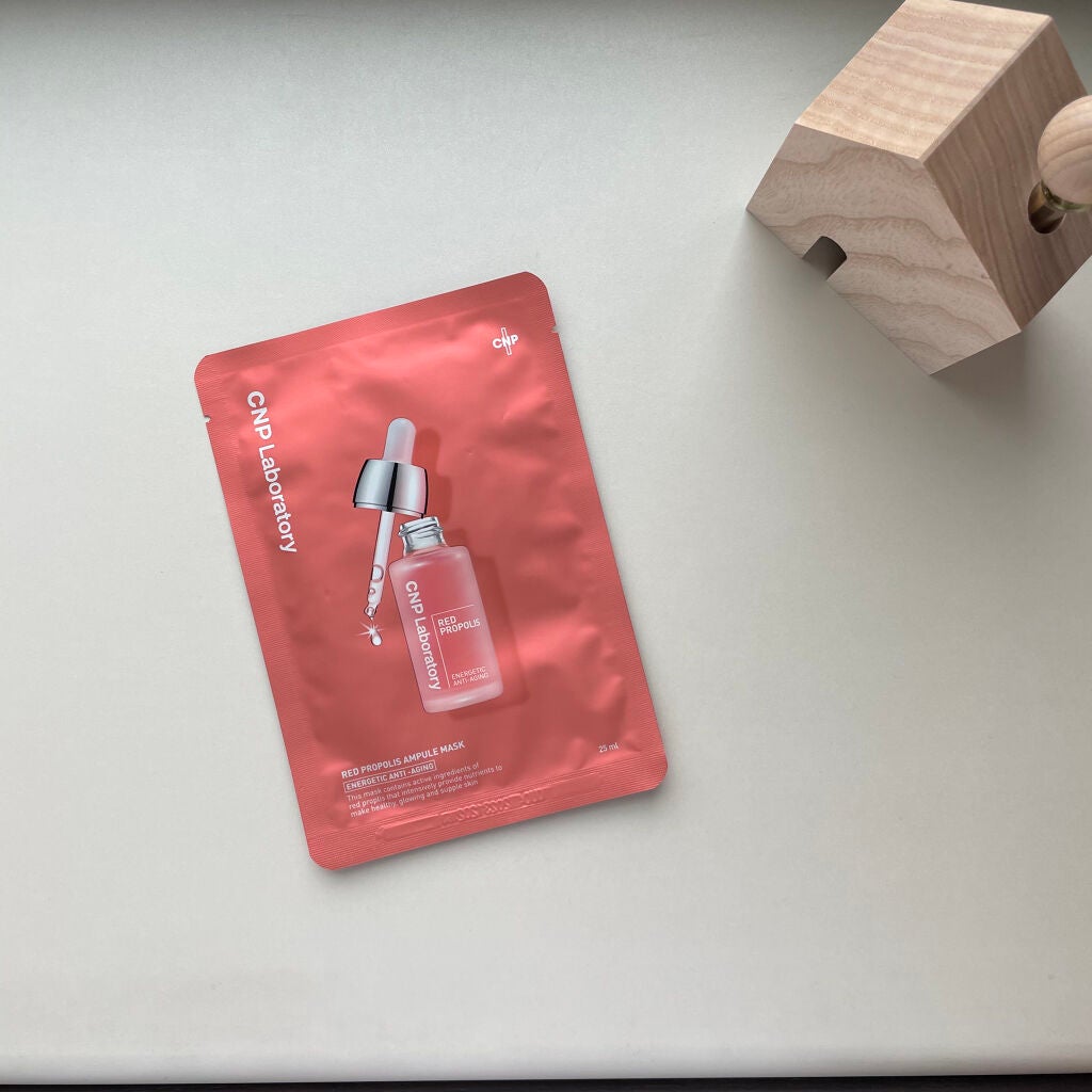 Red Propolis Ampule Mask/CNP Laboratory/シートマスク・パックを使ったクチコミ(1枚目)