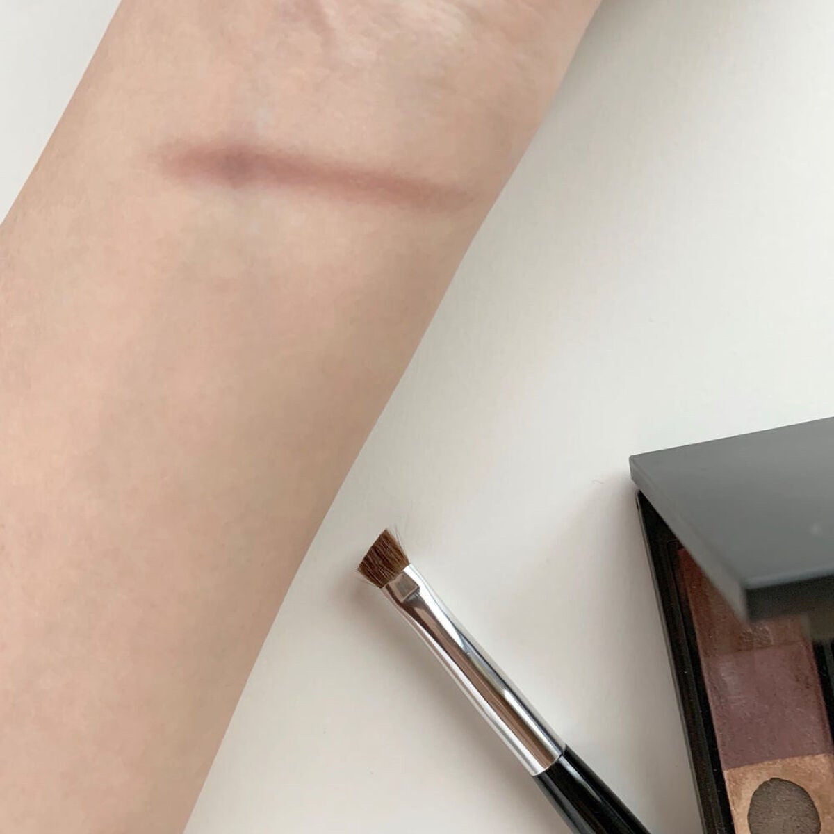 熊野筆 眉用/ロージーローザ/メイクブラシを使ったクチコミ(3枚目)