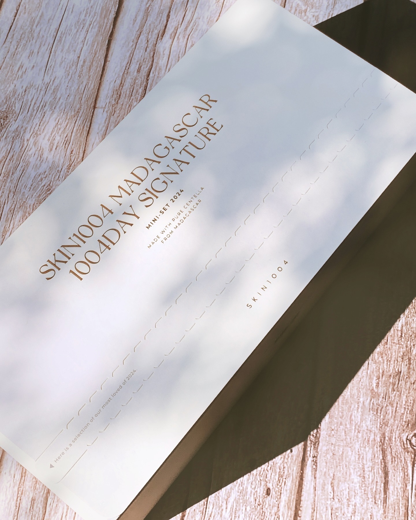 1004DAY シグネチャーセット/SKIN1004/その他スキンケアを使ったクチコミ（1枚目）