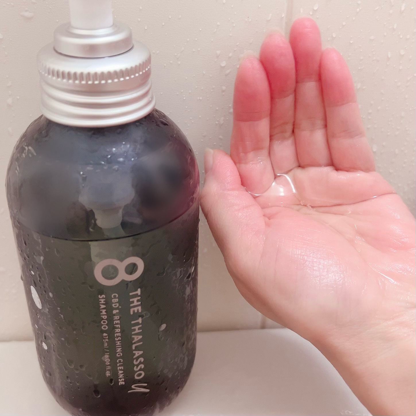 エイトザタラソ ユー CBD＆リフレッシング クレンズ 美容液シャンプー／CBD＆バランシング ダメージリペア 美容液ヘアトリートメント/エイトザタラソ/市販シャンプーを使ったクチコミ（3枚目）