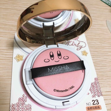 M クッション ファンデーション(モイスチャー) No.23/MISSHA/クッションファンデーションを使ったクチコミ（2枚目）