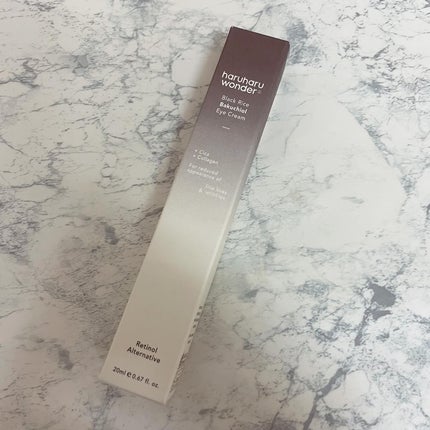 ブラックライスバクチオールアイクリーム/haruharu wonder/アイケア・アイクリームを使ったクチコミ(1枚目)