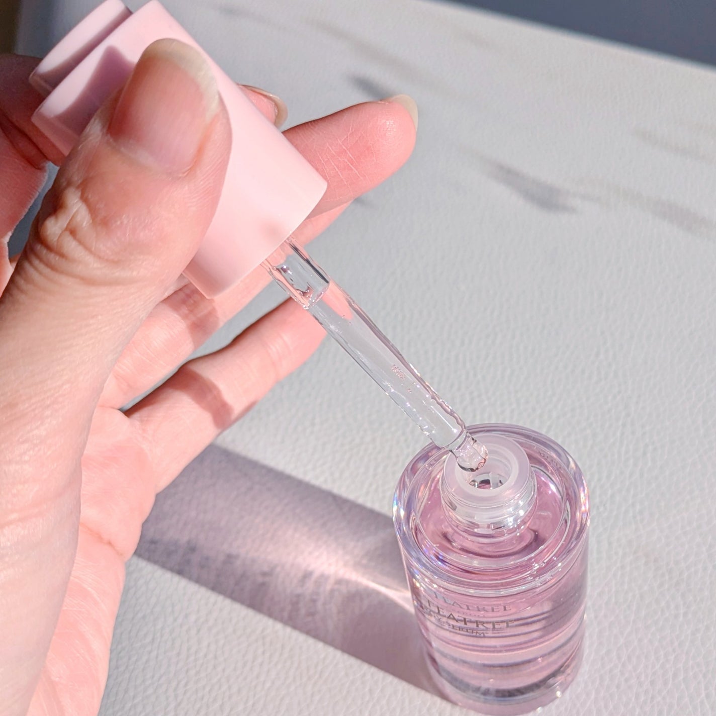 ピンクティーツリーシナジーセラム/APLIN/美容液を使ったクチコミ(4枚目)