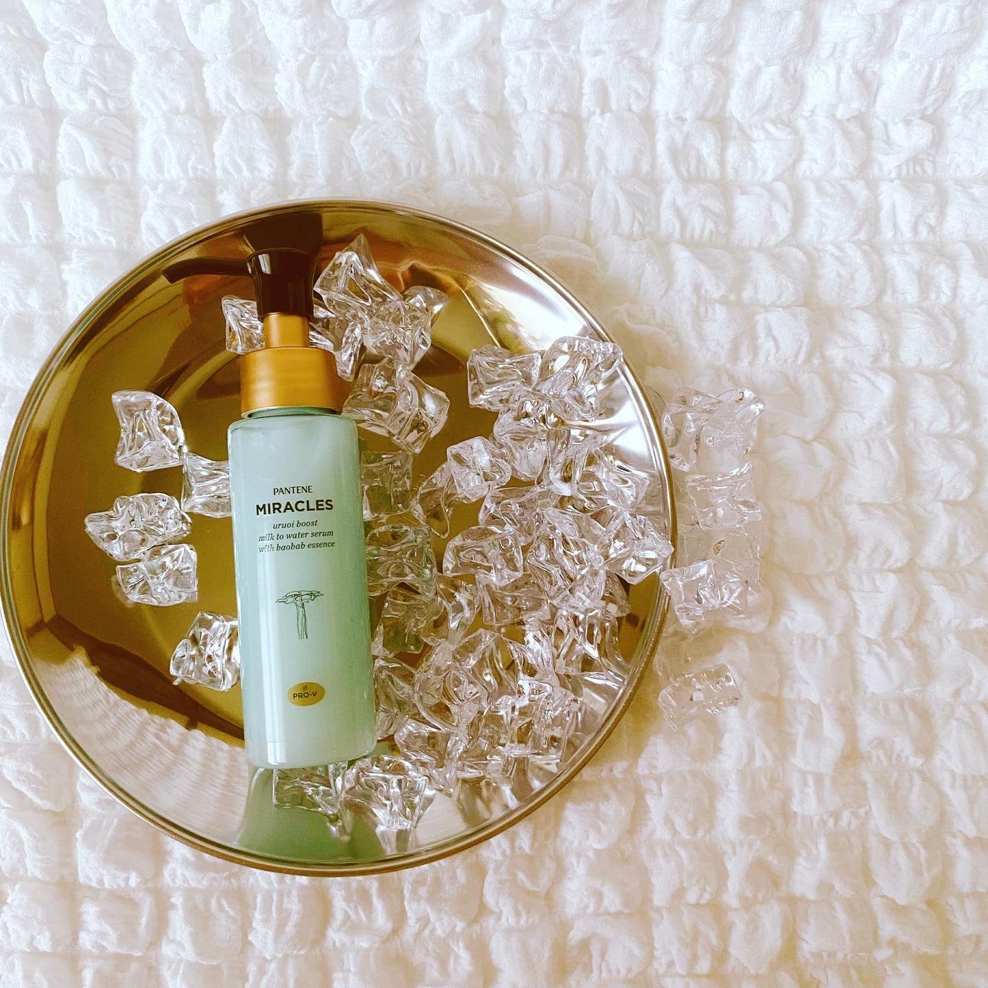 ミラクルズ シルキーリペア 洗い流さないトリートメント/パンテーン/ヘアオイルを使ったクチコミ(4枚目)