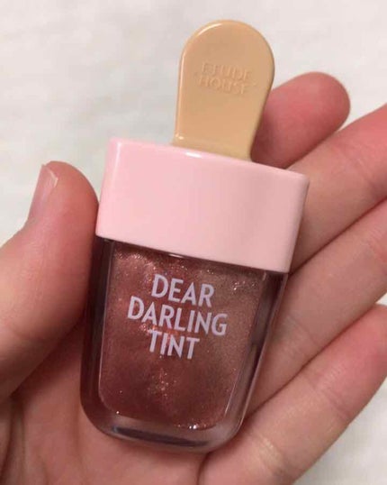 ディアダーリン ウォータージェルティント (アイスティント)/ETUDE/口紅を使ったクチコミ(1枚目)