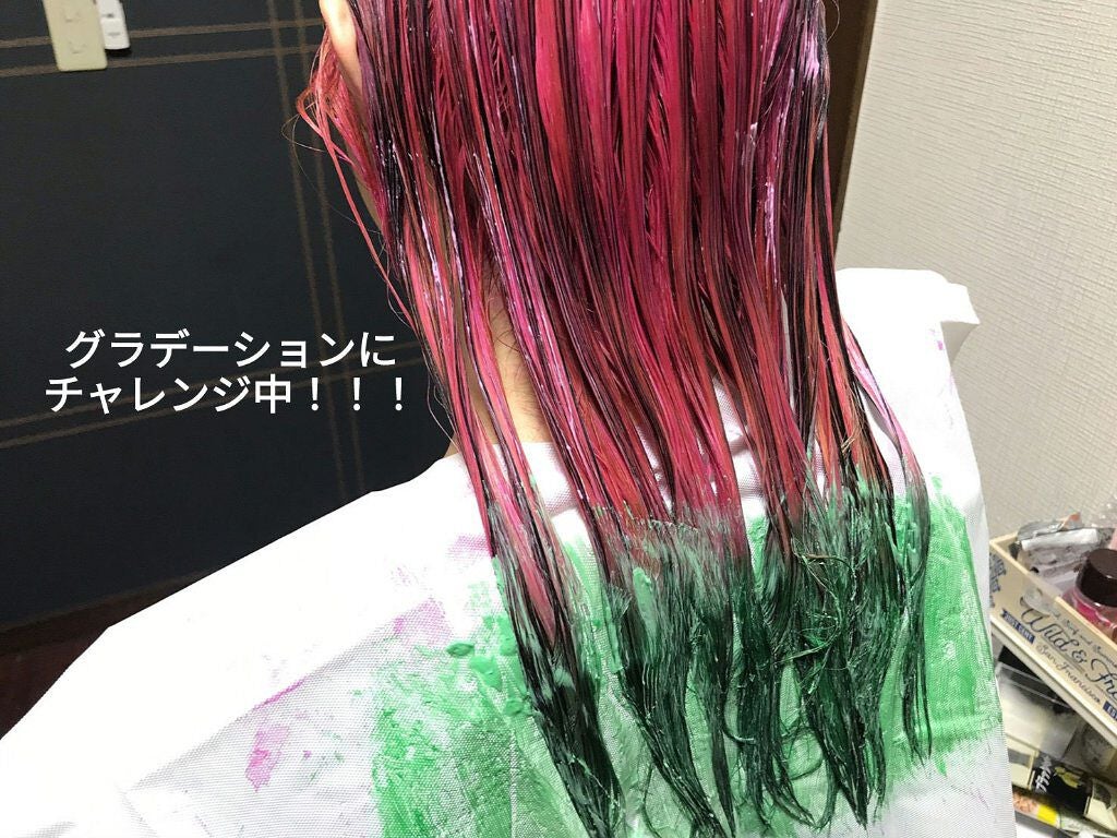 エンシェールズカラーバター/エンシェールズ/ヘアカラーを使ったクチコミ(7枚目)