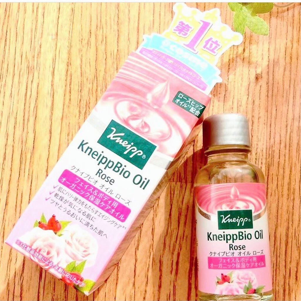 クナイプビオ オイル ローズ/クナイプ/ボディオイルを使ったクチコミ(2枚目)