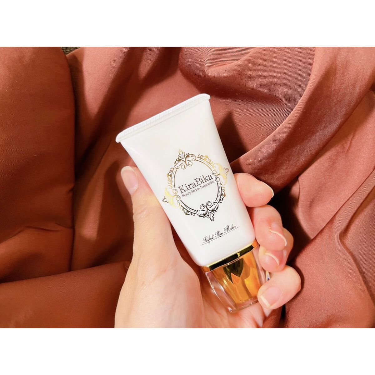 きらびか ビューティーセラムファンデーション/KiraBika/リキッドファンデーションを使ったクチコミ(4枚目)