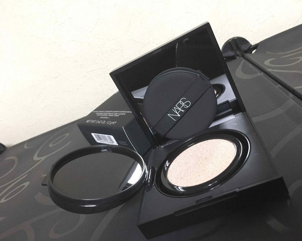 ナチュラルラディアント ロングウェア クッションファンデーション/NARS/クッションファンデーションを使ったクチコミ（2枚目）